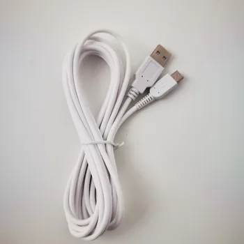 1000PCS USB מטען ספק כוח כבל טעינת כבל נתונים עבור נינטנדו Wii U Gamepad עבור Nintend WiiU בקר Joypad