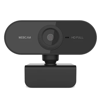 1080P מצלמת אינטרנט עם מיקרופון HD Webcam מצלמת USB למחשב נייד, זום, סקייפ, Facetime, Windows, Linux