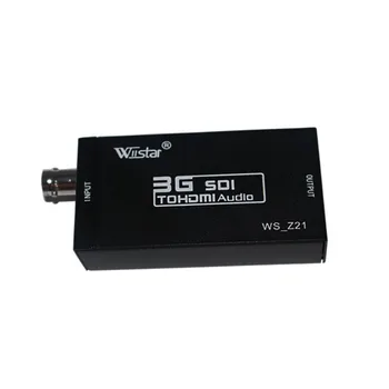 10pcs & משלוח חינם&סיטוני Mini HD 3G SDI ל HDMI ממיר מתאם תמיכה HD-SDI / 3G-SDI אותות מראה על HDMI