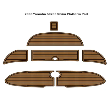 2006 & ממקודם ימאהה SX230 לשחות פלטפורמה משטח הסירה קצף EVA טיק לסיפון שטיח הרצפה