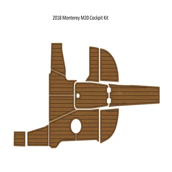 2018 מונטריי M20 הטייס משטח הסירה קצף EVA דמוית עץ טיק לסיפון שטיח הרצפה ריצוף