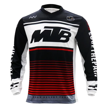 2020 פרו-ג ' רזי אופני הרים בגדים MTB חולצה ד. ה. MX רכיבה על אופניים, חולצות Offroad מוטוקרוס ללבוש.