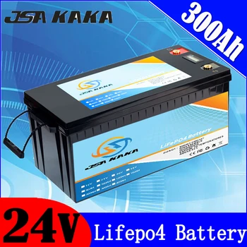 24v Lifepo4 24V 200AH 280AH 300AH LiFePO4 סוללת ליתיום ברזל פוספט סוללה עבור EV קמפינג עגלת גולף אנרגיה סולארית אחסון