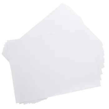 50 גיליונות של להדפסה ריק תוויות מדבקה מט תווית נייר תמורת נייר ריק ריק תווית מדבקה מדבקה