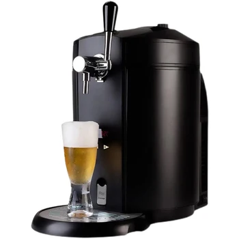 5L מיני מקורר אוויר בירה מחבית מכונה אוטומטית עצמית בישול בירה ציוד בירה מכונת קטן ברביקיו, בירה מחבית