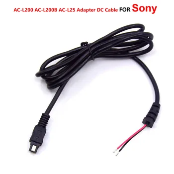 AC-L200 AC-L200B AC-L200C AC-L200D AC-L25 מתאם החשמל DC כבל עבור Sony DCR-UX5 DCR-UX7 HDR-XR100 מצלמות