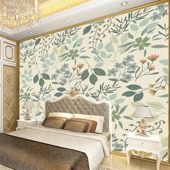 beibehang מותאם אישית 3D טפט תמונה האירופי פרח פסטורלי ציורי קיר הסלון, חדר השינה רקע קיר בעיצוב ציור קיר נייר