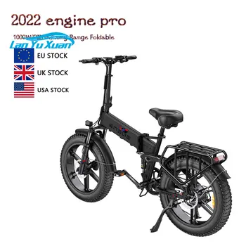 ENGWE מנוע PRO 1000W(שיא) טווח ארוך מתקפל Ebike electrica plegable ebike / קיפול אופניים חשמליים sepeda lipat הרשימה