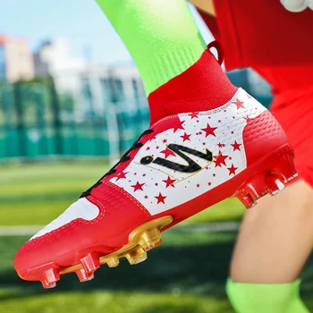Neymar Futsal כדורגל הנעל חיל האוויר קלאסי איכות נעלי כדורגל Ourdoor הסיטוניים אימונים נעלי ספורט TFFG יוניסקס Chuteira היתד