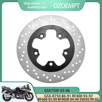 OZOEMPT אופנוע אחורי בלם דיסק/צלחת חלים GSX750F 03-06 GSX-R750 86-91 RF400 93-97 RF600 93-99 RF900R 94-99 SV650 99-02