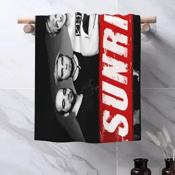 Sunrise Avenue מגבות פנים מגבת אמבטיה חלוק מגבת לגברים מיקרופייבר מגבת חוף מגבות למבוגרים