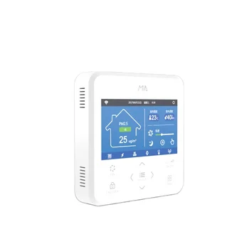 אפליקציה WIFI remote control גבוהה ligence מקיף בקר תצוגה משולב עם חיישן מערכות אוורור
