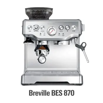 חדש Breville Bes870 אספרסו מכונת קפה חצי אוטומטית הביתה מסחרי מכונת קפה עם שעועית שחיקה תפקוד 220-240V