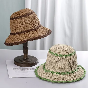 חדש טלאים כובעי שמשיה כובע נשים קיץ כובע נשים כובע כובע קש כובע הגולף שמש כובעי גברים כובע פנמה בקיץ כובעים כובע ילדה