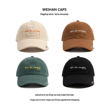 חדש לשני המינים כובע בייסבול חישוק אופנה מגניב רחוב חיצונית קוריאנית היפ-הופ כובע כובעים לנשים רקמה היפ הופ כובעים עבור גבר