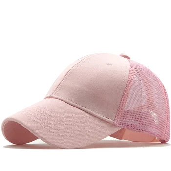 חדש ממותג כובע בייסבול הילד Snapback כובע רשת בנות כובעים עבור ילד Casquette עצם מזדמנים שחור מתכוונן חדש דיג כובע השמש