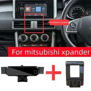 טלפון הרכב מחזיק עבור מיצובישי xpander 2017 2018 2019 -2023 רכב סטיילינג תושבת GPS לעמוד Rotatable תמיכה ניידים ואביזרים