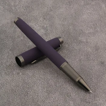 מט 611 עט נובע מט אקדח צבע אפור F עט קלאסי חץ מתנות מכשירי כתיבה וציוד לבית הספר דיו עטים