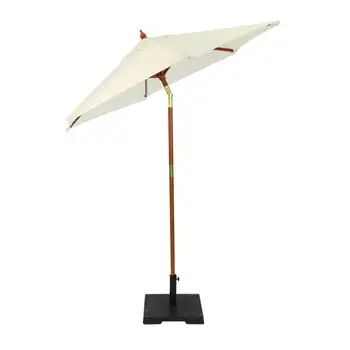 מטריה - 6 שוק טבעי חיצונית חוף גן