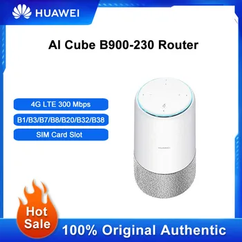 מקורי Huawei AI הקוביה B900-230 נתב מודם 4G WiFi כרטיס ה Sim-300Mbps Extender האיתותים Booster עבור Alexa מופעל רמקול חכם