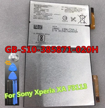 מקורי באיכות גבוהה 2300mAh GB-S10-385871-020H החלפה סוללה עבור Sony Xperia XA F3113 סוללות טלפון Bateria