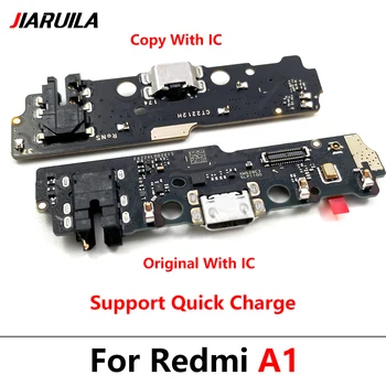 מקורי חדש Redmi A1 / A1 בנוסף, Dock Connector מטען USB יציאת טעינה להגמיש כבלים מיקרופון לוח