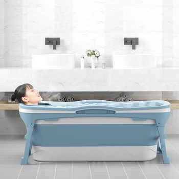 נייד מתקפל אמבטיה ג ' קוזי למבוגרים אוניברסלי בריכת פלסטיק אמבטיה ביתיים נוחים Banheira מקלחת אמבטיה מוצרים ZY25XP