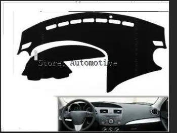 על Mazda3 2011-2013Model להימנע אור משטח לוח מחוונים רכב בידוד חום משטח סעיף קטן antireflective
