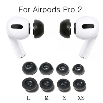קצף זיכרון כריות אוזניים עבור Airpods Pro2/Pro Wireless Bluetooth אוזניות אוזן מכסה כובעי אוזניות Earpads Eartips 2pcs/זוג