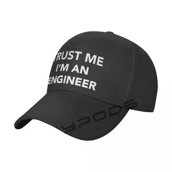 תאמין לי, אני מהנדס גברים קלאסי מצחייה מתכווננת אבזם סגירה אבא כובע ספורט קאפ